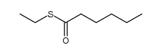 Hexanethioic acid S-ethyl ester结构式
