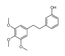 3-[2-(3,4,5-trimethoxyphenyl)ethyl]phenol Structure