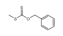 O-phenylmethyl-S-methyl dithiocarbonate Structure