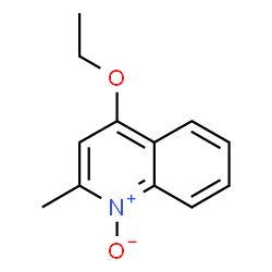 Quinoline, 4-ethoxy-2-methyl-, 1-oxide (9CI)结构式