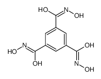 1-N,3-N,5-N-trihydroxybenzene-1,3,5-tricarboxamide结构式