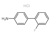 2-氟-联苯-4-胺盐酸盐结构式