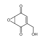 4-(hydroxymethyl)-7-oxabicyclo[4.1.0]hept-3-ene-2,5-dione Structure