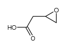 2-(oxiran-2-yl)acetic acid Structure