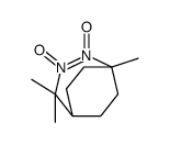 1,4,4-三甲基-2,3-二氮杂二环[3.2.2]壬烯-2-庚烯-2,3-二氧化物结构式