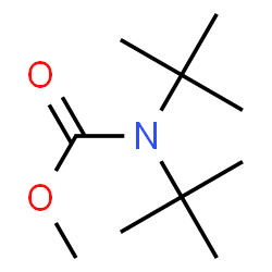 Carbamic acid,bis(1,1-dimethylethyl)-,methyl ester (9CI) structure