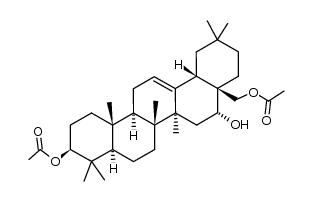 3β,28-diacetoxyprimulagenin A Structure