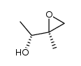 (2RS,3SR)-3,4-epoxy-3-methyl-2-butanol Structure