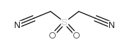 Acetonitrile,2,2'-sulfonylbis- Structure