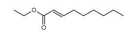 ethyl (2E)-non-2-enoate Structure