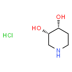 cis-3,4-piperidinediol(SALTDATA: HCl) Structure