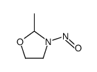 2-Methyl-3-nitrosooxazolidine Structure