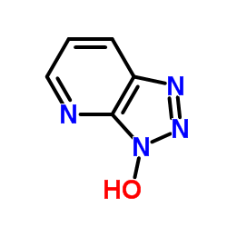 1-Hydroxy-7-azabenzotriazole structure