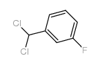 Benzene,1-(dichloromethyl)-3-fluoro- Structure