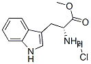 D-Tryptophan methyl ester hydrochloride Structure