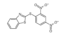 benzothiazol-2-yl 2,4-dinitrophenyl sulphide Structure