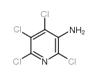 3-氨基-2,4,5,6-四氯吡啶结构式