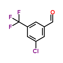 3-Chloro-5-(trifluoromethyl)benzaldehyde Structure