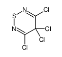 3,4,4,5-tetrachloro-1,2,6-thiadiazine结构式