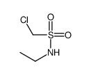 α-Chloro-N-ethylmethanesulfonamide Structure