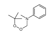 N-(tert-butylperoxymethyl)-N-methylaniline Structure