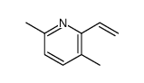 2-ethenyl-3,6-dimethylpyridine结构式