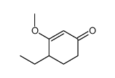2-Cyclohexen-1-one,4-ethyl-3-methoxy-(9CI)结构式
