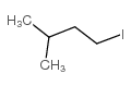 Isoamyl iodide structure