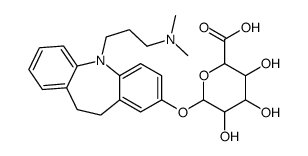 2-Hydroxy Imipramine b-D-Glucuronide Structure