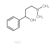Benzenemethanol, a-[2-(dimethylamino)ethyl]-,hydrochloride (1:1)结构式