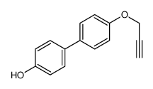 4-(4-prop-2-ynoxyphenyl)phenol结构式