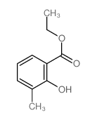 4-羟基-3-甲基苯甲酸乙酯结构式
