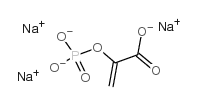 磷酸烯醇丙酮酸,七水合七钠盐结构式