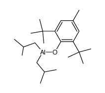 aluminum(i-butyl)2(2,6-di-tert-butyl-4-methylphenoxy)结构式