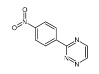 3-(4-nitrophenyl)-1,2,4-triazine Structure