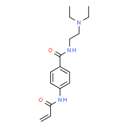 procainamide acryloyl polymer Structure