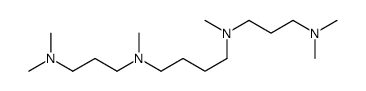 N,N'-bis[3-(dimethylamino)propyl]-N,N'-dimethylbutane-1,4-diamine Structure