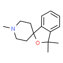 1,3,3-三甲基-3H-螺[苯并[c]呋喃-1,4'-哌啶]结构式