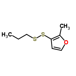 Propyl 2-methyl-3-furyl disulfide Structure