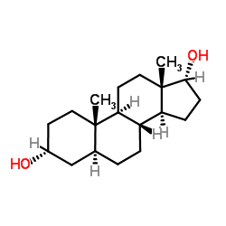 3a,17a-Dihydroxy-5a-androstane structure