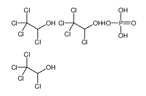 phosphoric acid,1,2,2,2-tetrachloroethanol Structure