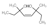 4-Octene-3,6-diol, 3,6-dimethyl-结构式