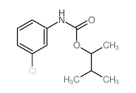 Carbamic acid,(3-chlorophenyl)-, 1,2-dimethylpropyl ester (9CI)结构式