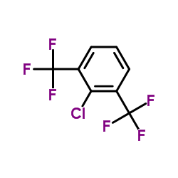 2,6-双(三氟甲基)氯苯结构式