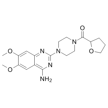 特拉唑嗪结构式