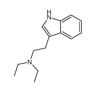 diethyl-[2-(1H-indol-3-yl)ethyl]azanium,chloride结构式