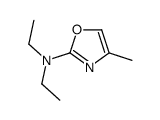 N,N-diethyl-4-methyl-1,3-oxazol-2-amine Structure