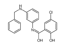 N-[3-(benzylamino)phenyl]-5-chloro-2-hydroxybenzamide Structure