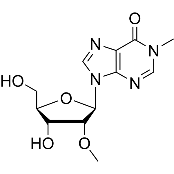 1-Methyl-2'-O-methylinosine结构式