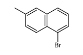 1-Bromo-6-methylnaphthalene结构式